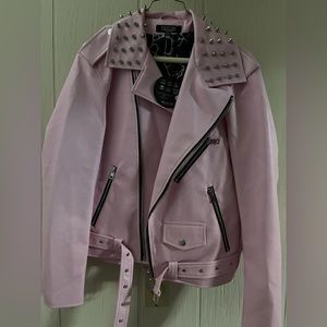 Dolls kill pink hello kitty jacket